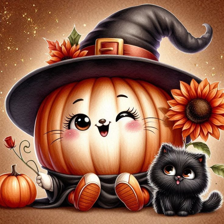 Η Μαύρη Σοκολάτα και η κολοκύθα «halloween»