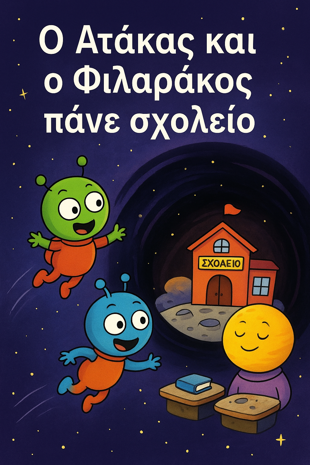 🪐 Η Πρώτη Μέρα στο Διαστημικό Σχολείο (Ατάκας και ο Φιλαράκος επεισόδιο 2ο)